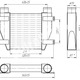 Интеркуллер (охладитель) наддувочного воздуха 250-1172010 (Д-245)